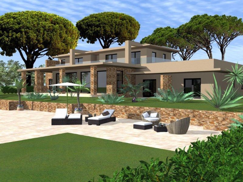 Maison d'architecte Le golf Saint-Tropez